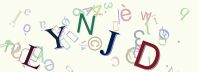 This is a captcha-picture. It is used to prevent mass-access by robots. (see: www.captcha.net)